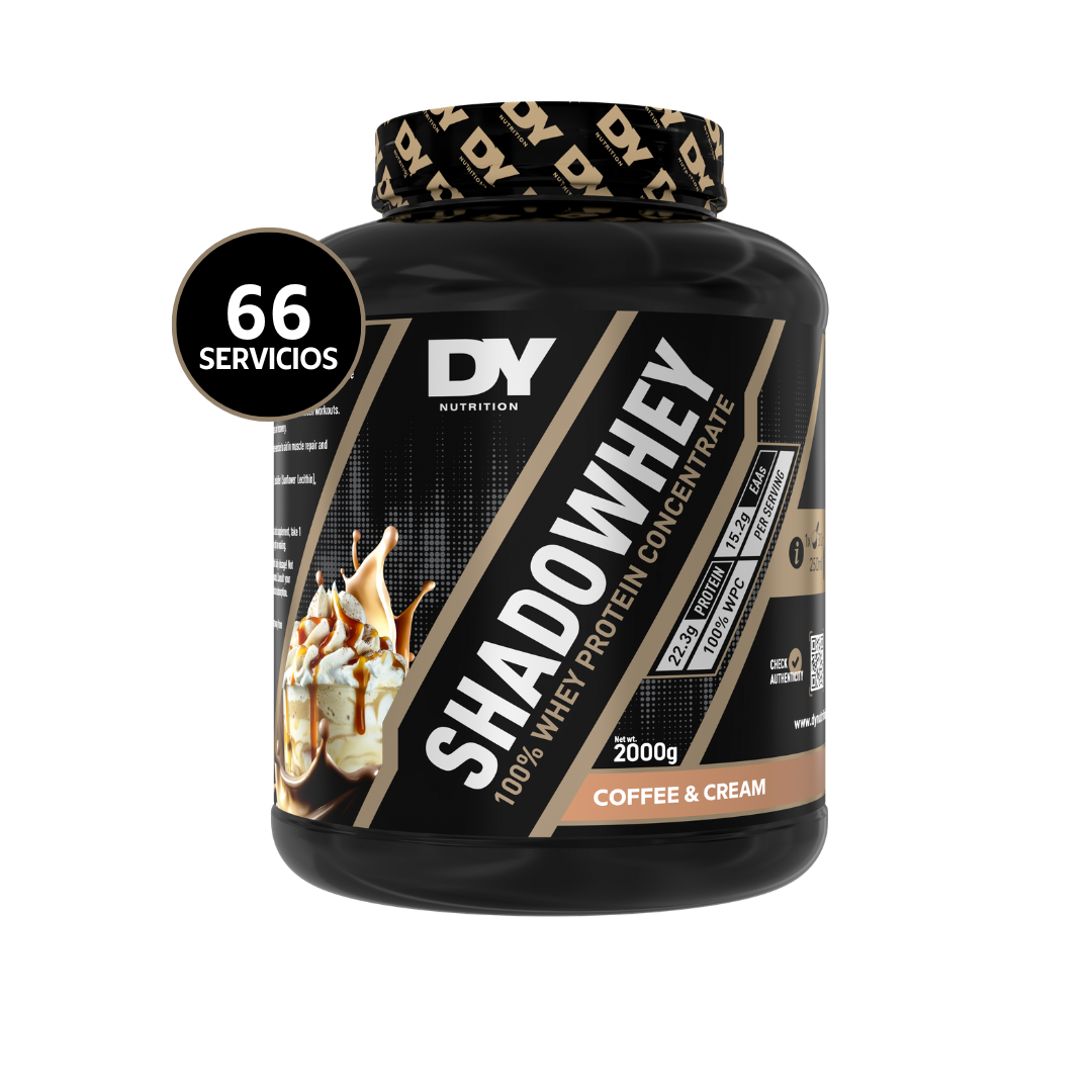Shadowhey Whey Protein 2 kg — Proteína Concentrada Dorian Yates, 66 Servicios