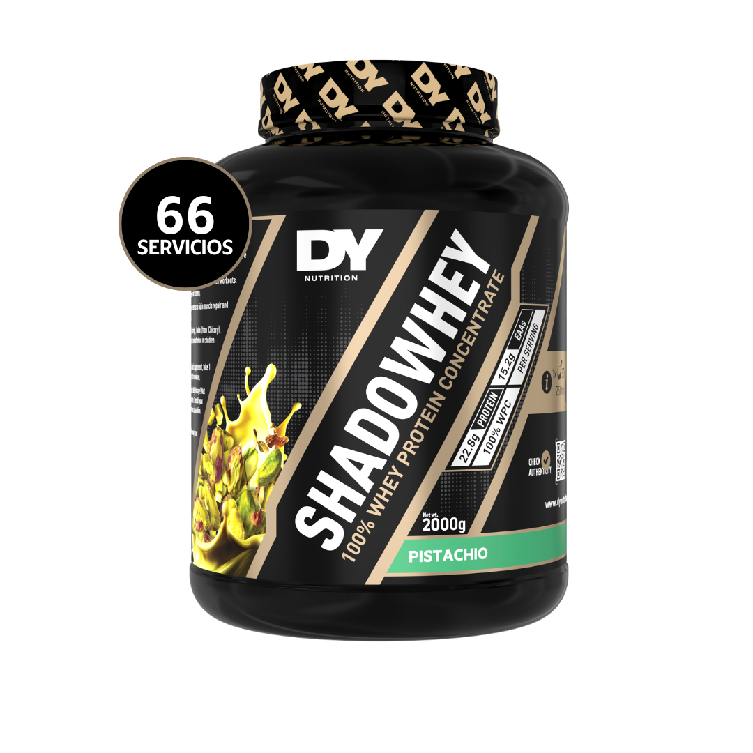 Shadowhey Whey Protein 2 kg — Proteína Concentrada Dorian Yates, 66 Servicios