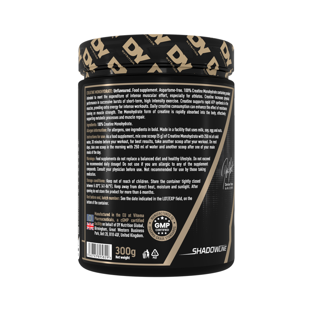 Creatine Monohydrate Dorian Yates 60 Servicios