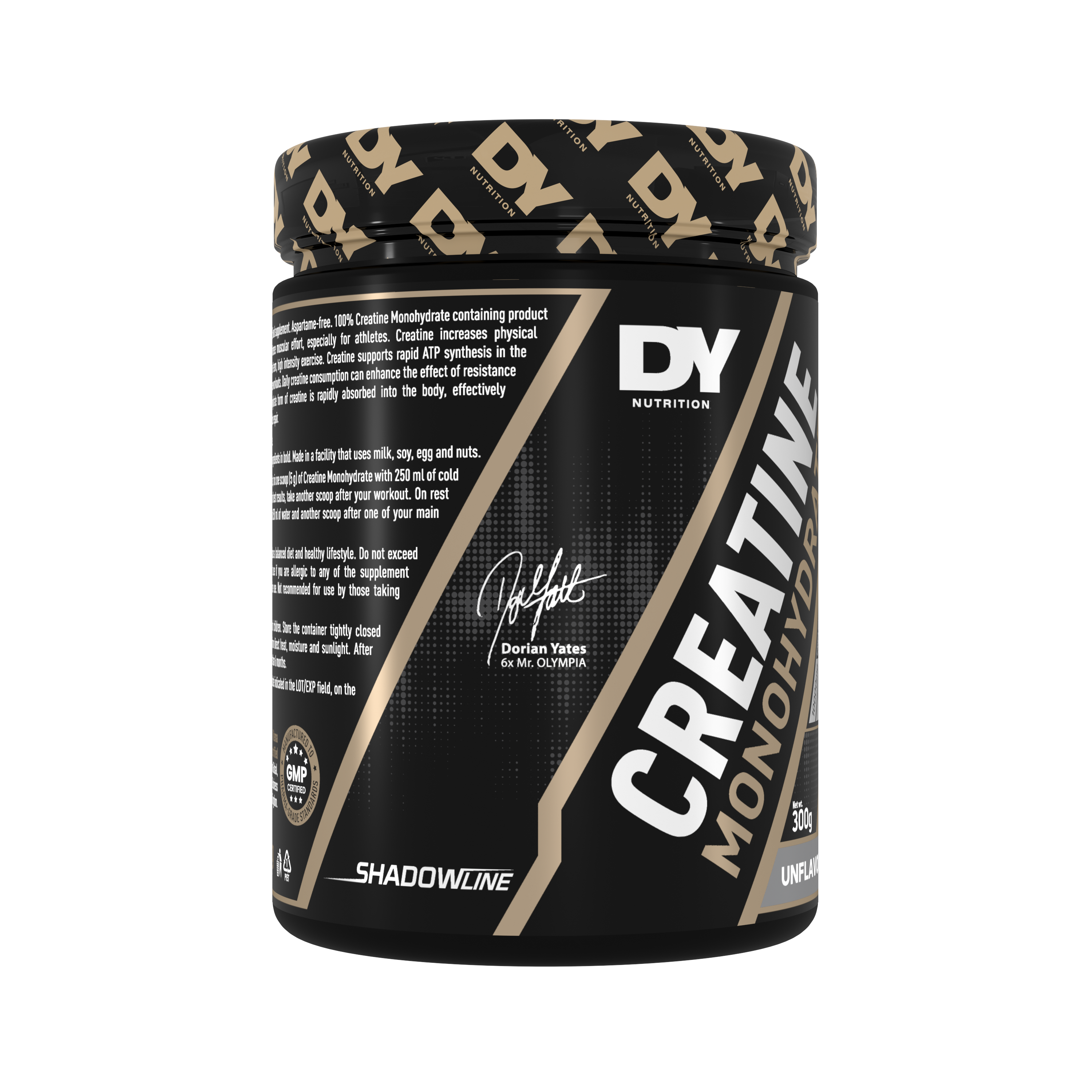 Creatine Monohydrate Dorian Yates 60 Servicios