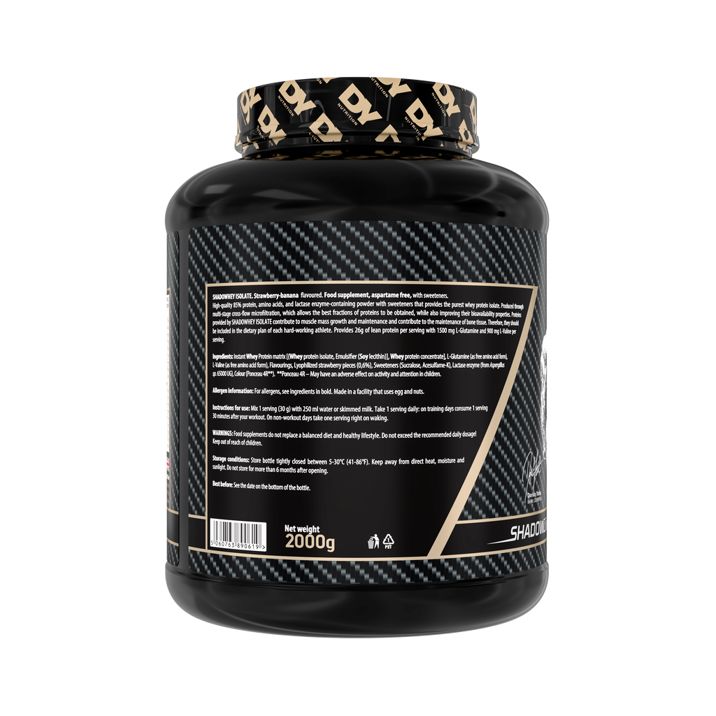 Isolate Protein Shadowhey Dorian Yates 66 Servicios