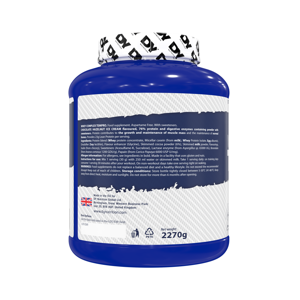 Whey Complex Tempro Dorian Yates 75 Servicios