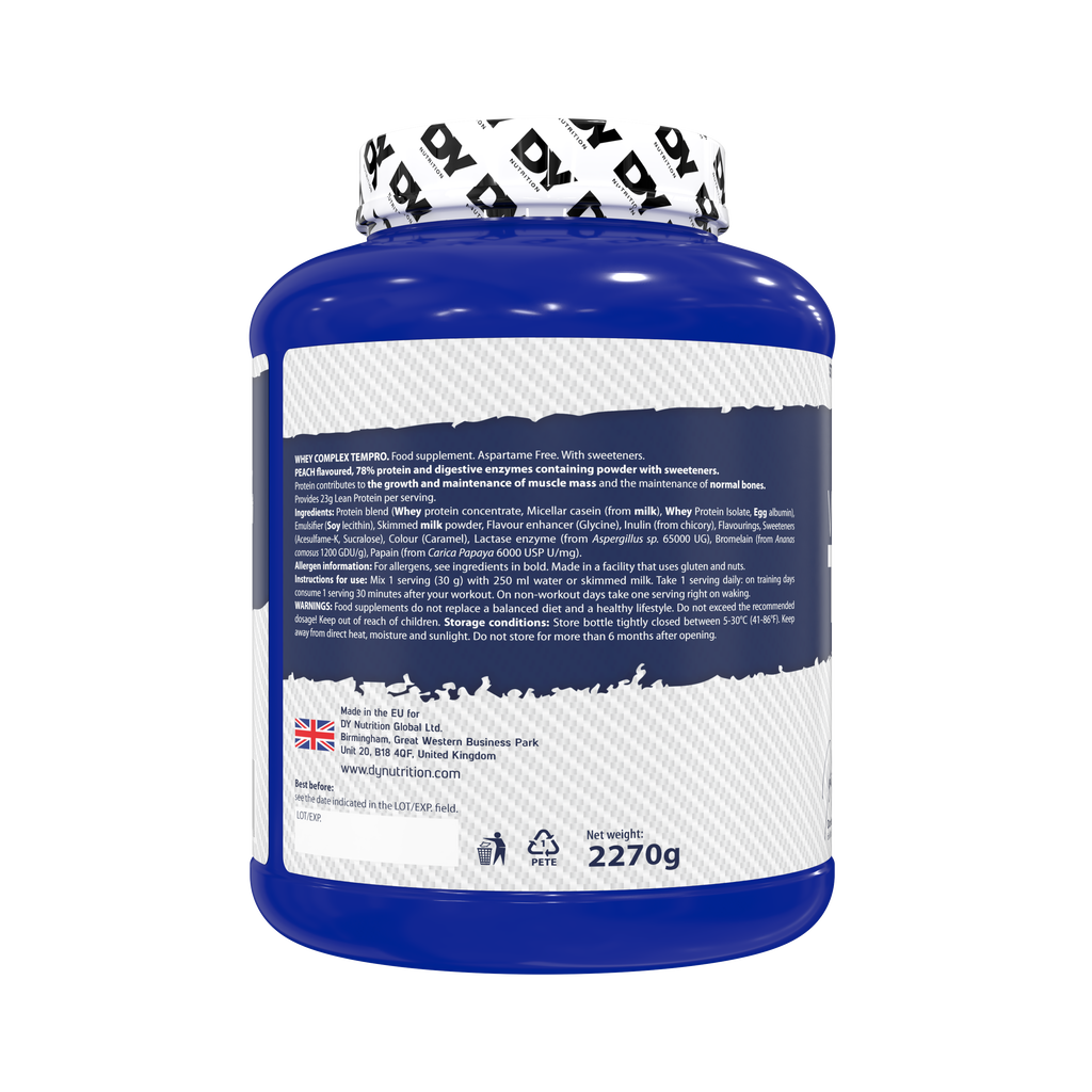 Whey Complex Tempro Dorian Yates 75 Servicios
