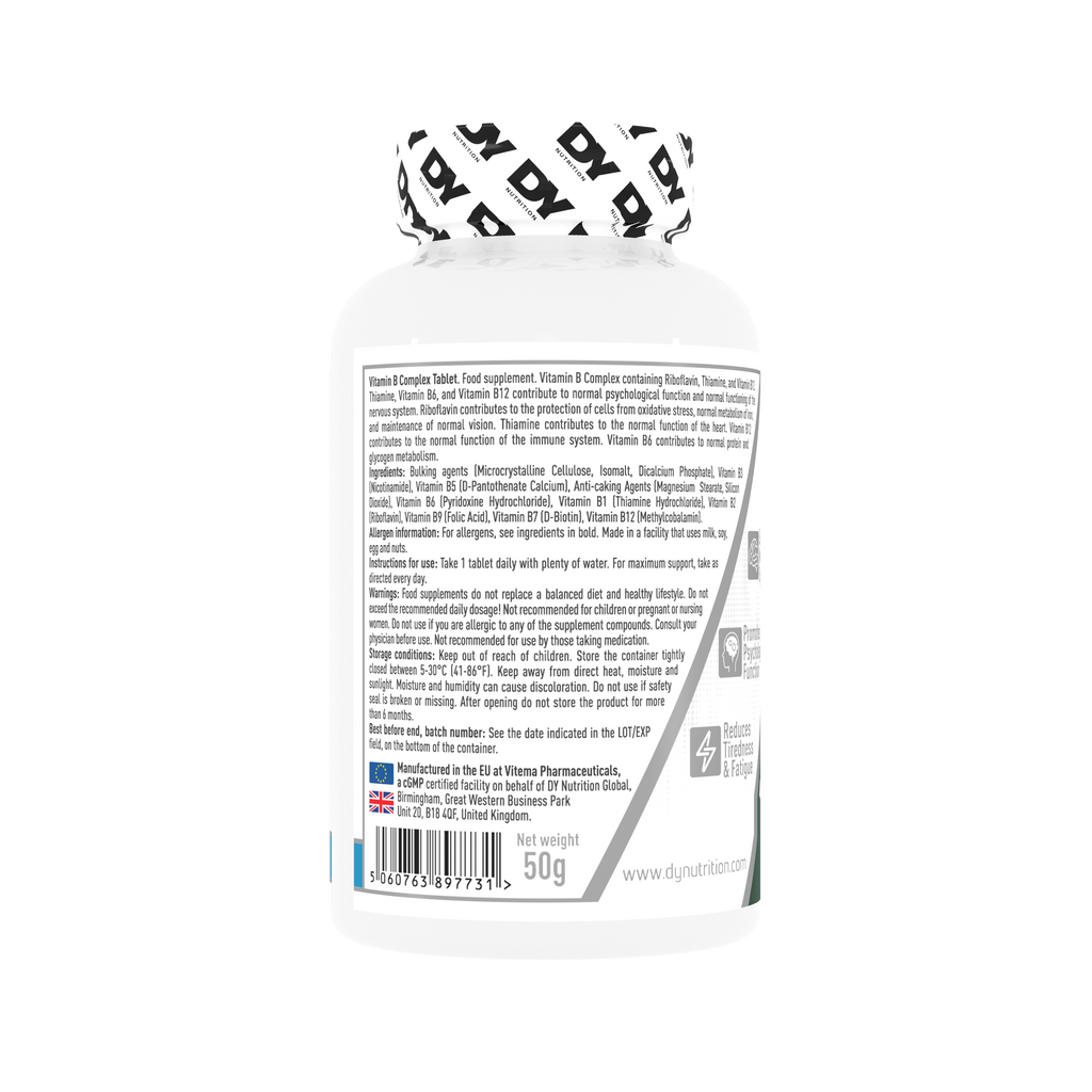 Vitamin B Complex Dorian Yates 100 Tabletas