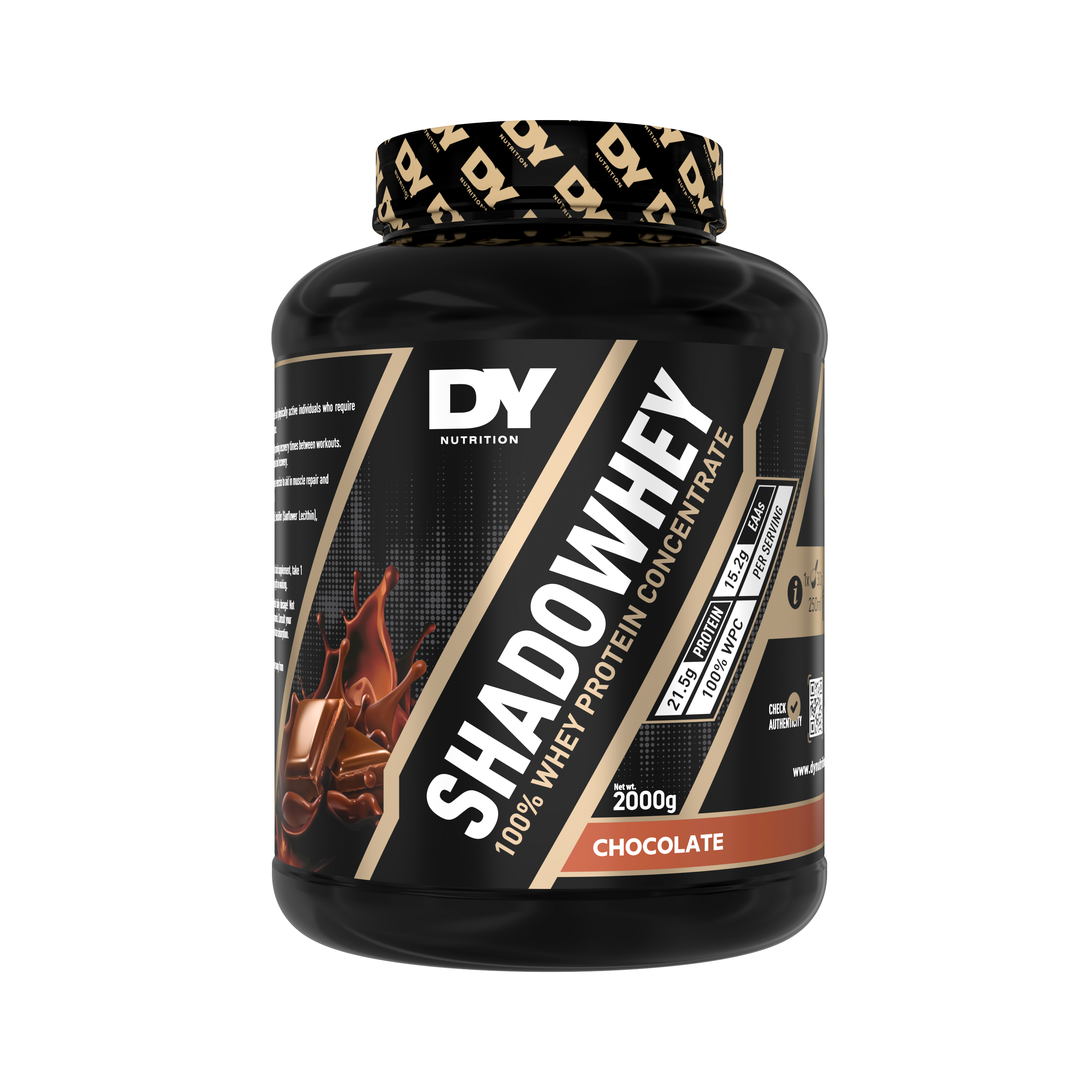 Whey Protein Shadowhey Dorian Yates 66 Servicios