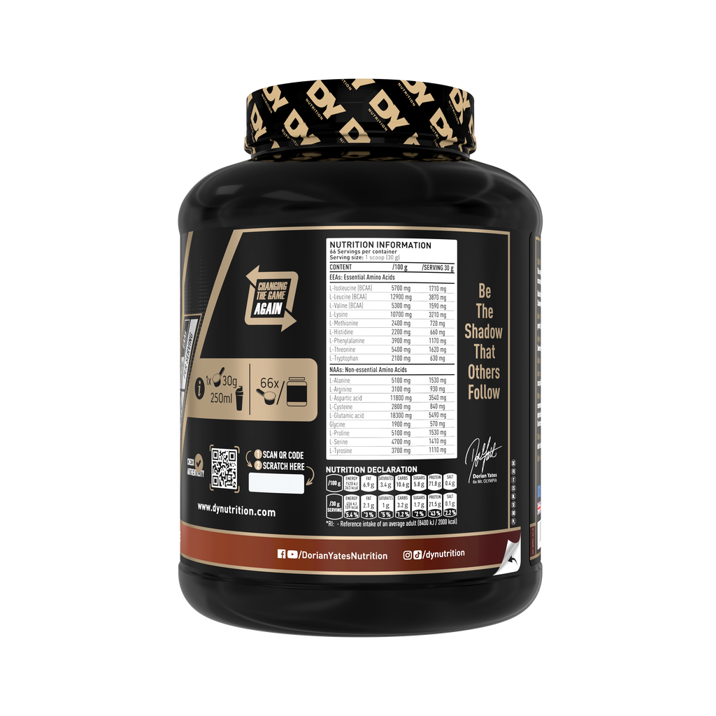 Whey Protein Shadowhey Dorian Yates 66 Servicios
