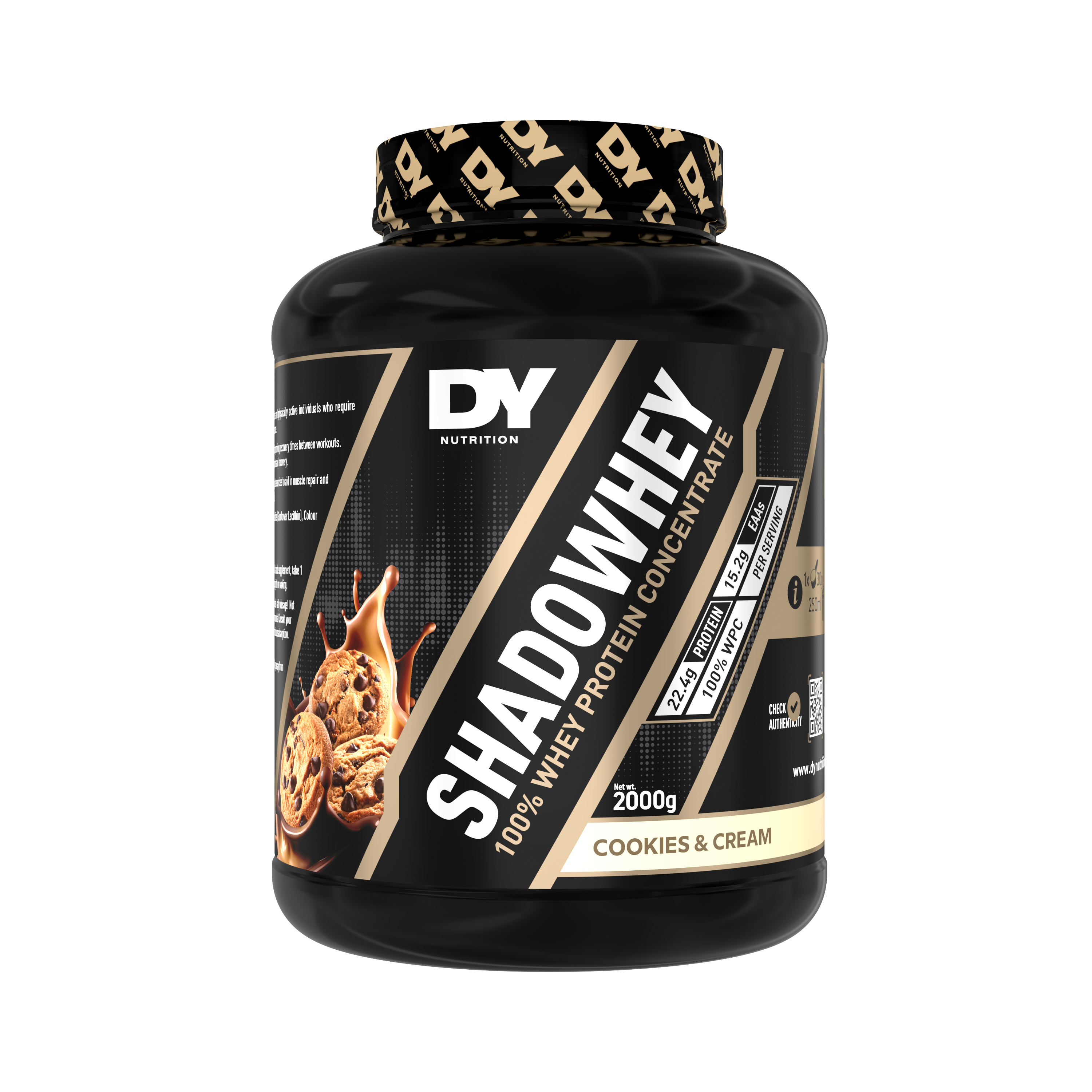 Whey Protein Shadowhey Dorian Yates 66 Servicios