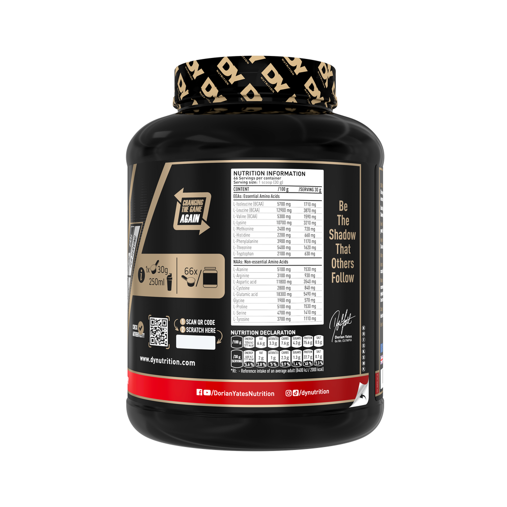 Whey Protein Shadowhey Dorian Yates 66 Servicios