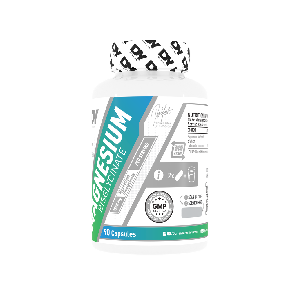 Magnesium Bisglycinate Dorian Yates 90 Cápsulas