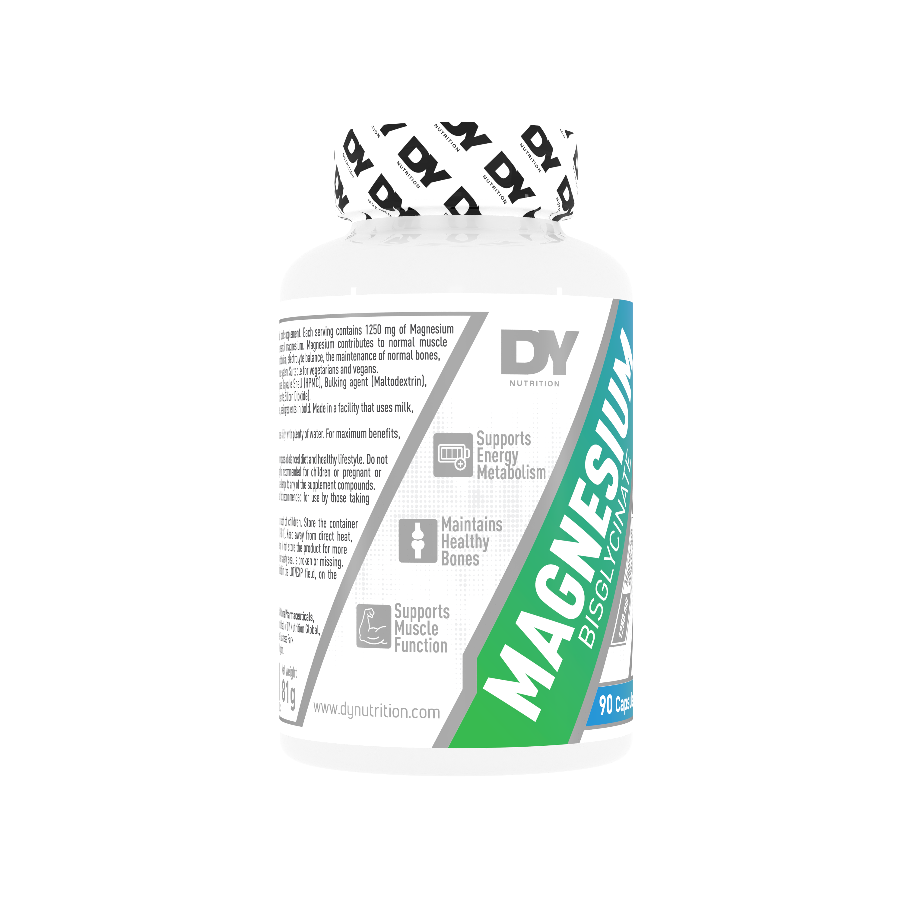 Magnesium Bisglycinate Dorian Yates 90 Cápsulas