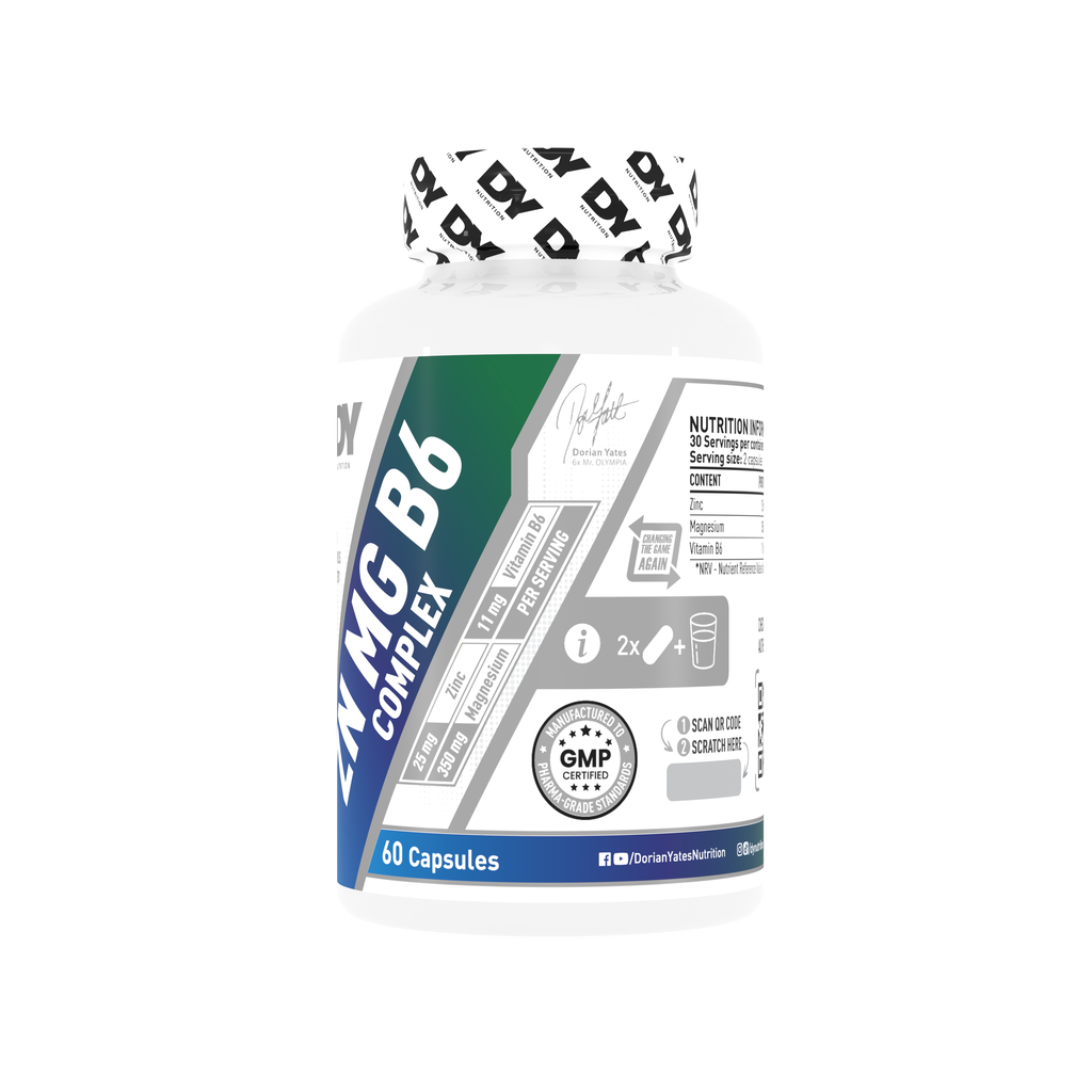 ZN + MG + B6 Complex  Dorian Yates 60 Cápsulas